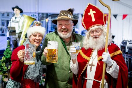 Santa with beer